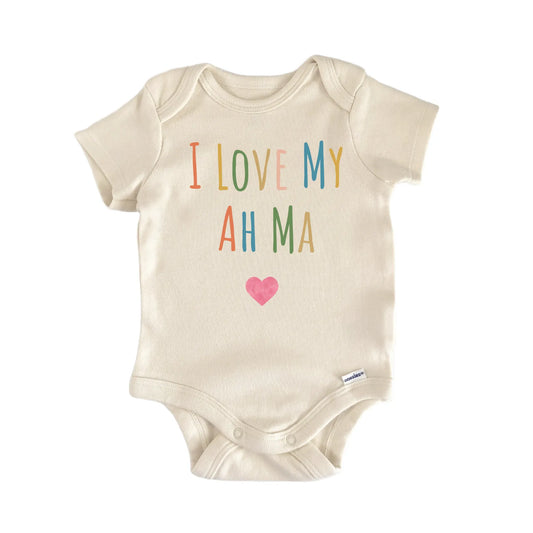 I Love My Ah Ma Newborn Baby Onesie® Onesie®