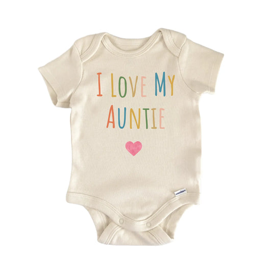 I Love My Auntie Newborn Baby Onesie® Onesie®