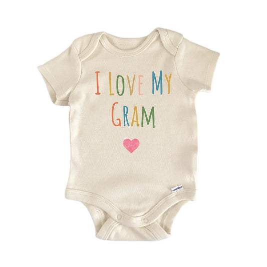 I Love My Gram Newborn Baby Onesie® Onesie®