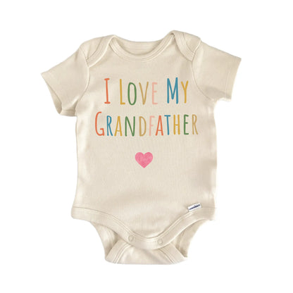 I Love My Grandfather Newborn Baby Onesie® Onesie®