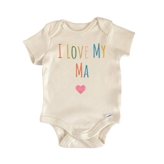 I Love My Ma Newborn Baby Onesie® Onesie®
