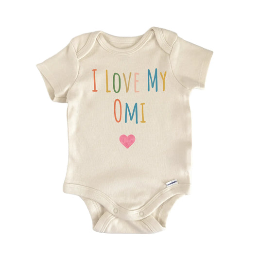 I Love My Omi Newborn Baby Onesie® Onesie®