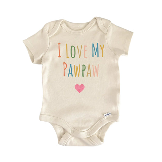 I Love My Pawpaw Newborn Baby Onesie® Onesie®