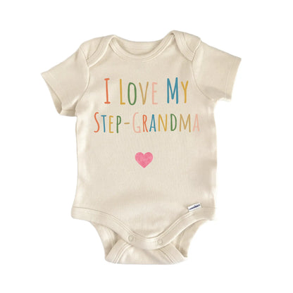 I Love My Stepgrandma Newborn Baby Onesie® Onesie®
