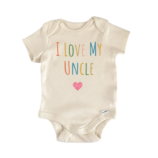 I Love My Uncle Newborn Baby Onesie® Onesie®
