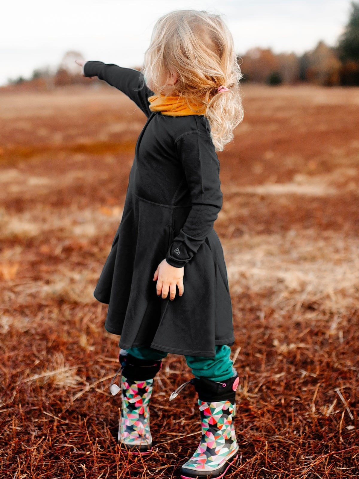 Kids Merino Wool Adventure Dress