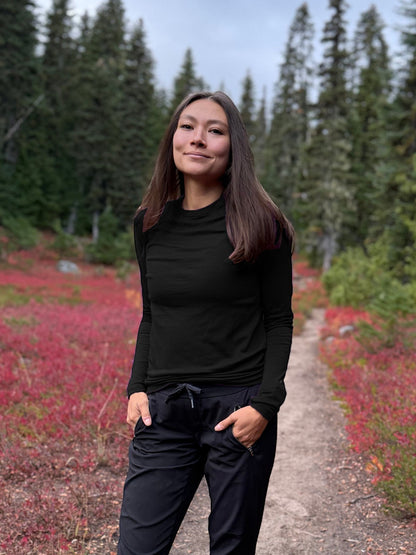 Merino Wool Long Sleeve Top