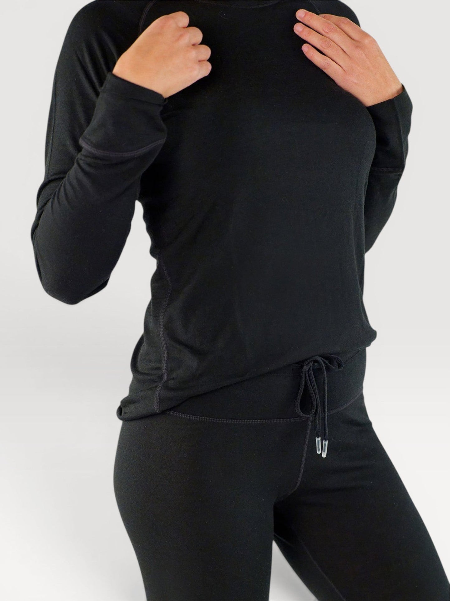 Merino Wool Long Sleeve Top