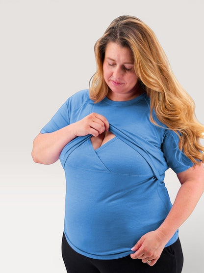 Merino Wool Nursing T-Shirt