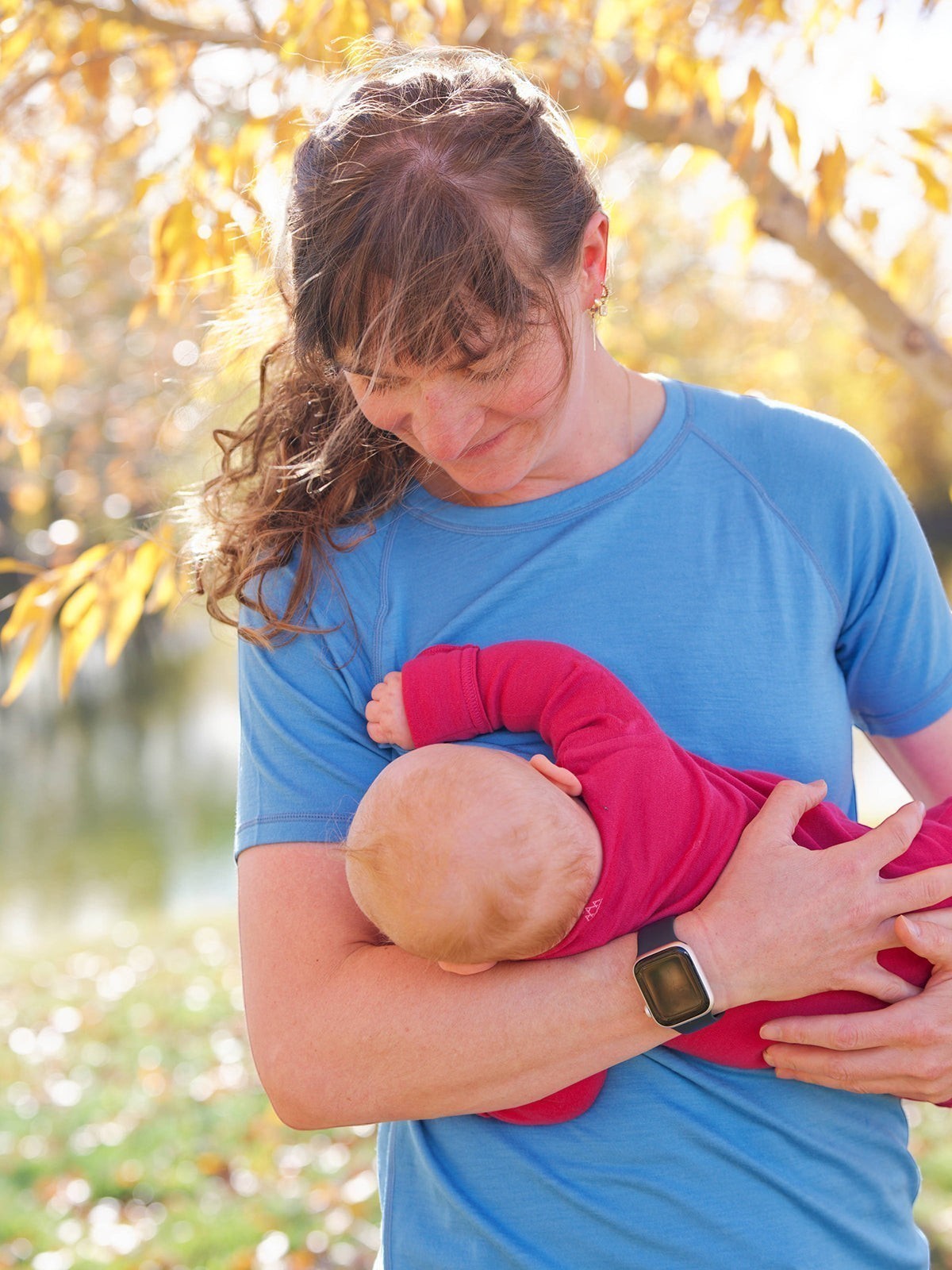 Merino Wool Nursing T-Shirt