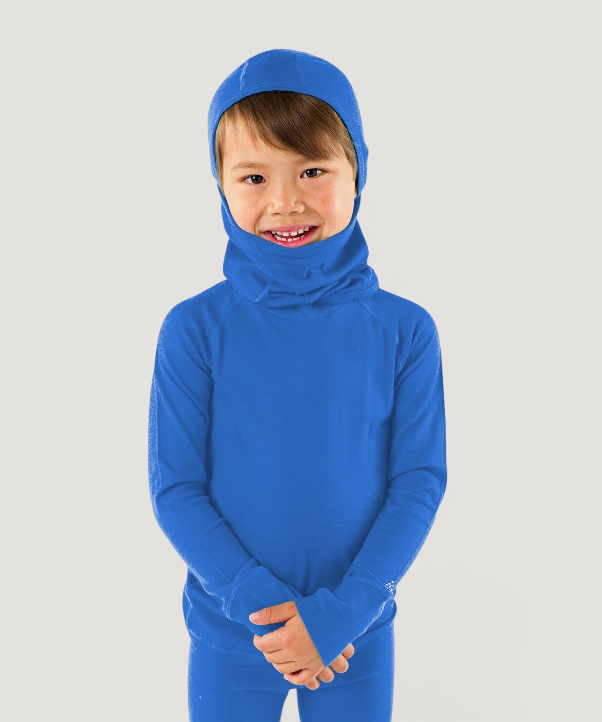Merino Wool Balaclava with Ponytail Hole