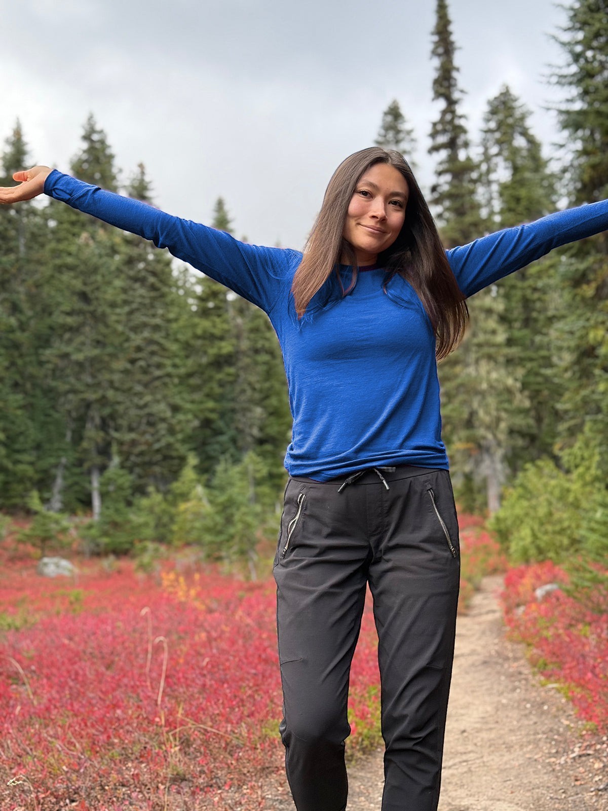 Merino Wool Long Sleeve Top