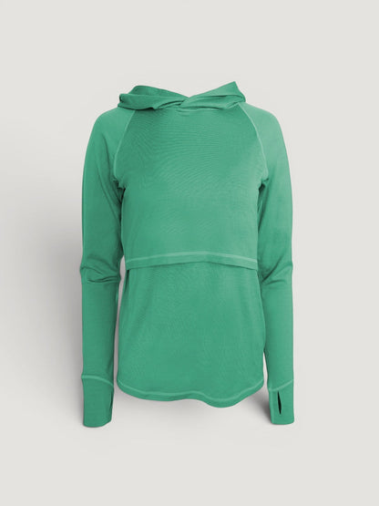 Merino Wool Nursing Sun Hoodie