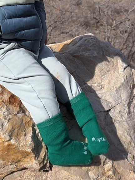Natural Fiber Trail Socks — 2 Pack