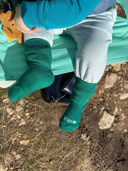 Natural Fiber Trail Socks — 2 Pack
