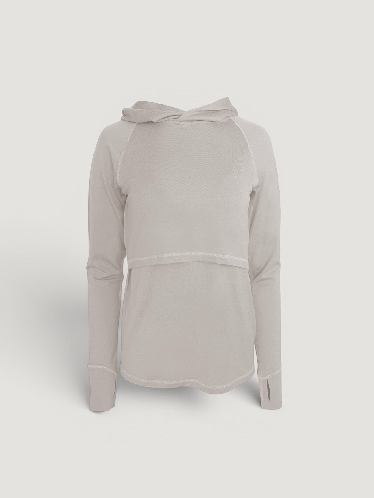 Merino Wool Nursing Sun Hoodie