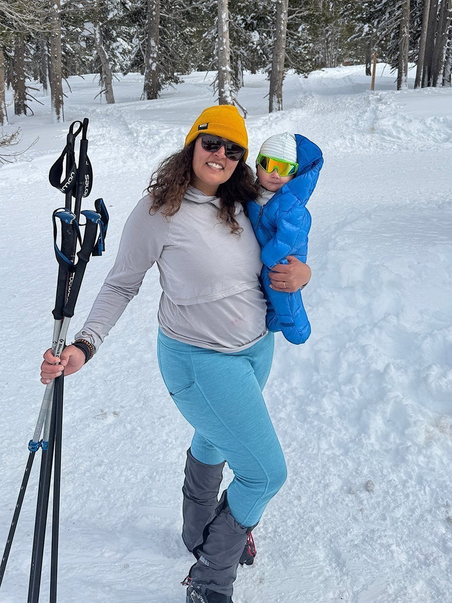 Merino Wool Nursing Sun Hoodie