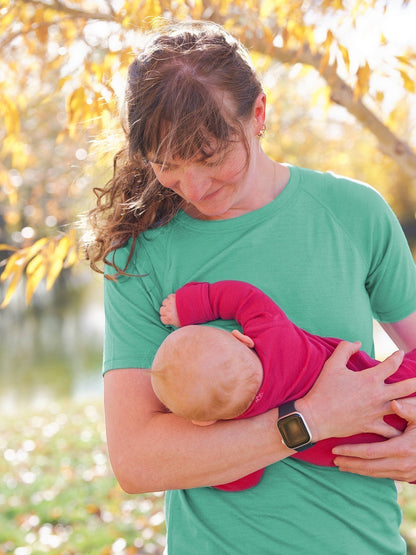 Merino Wool Nursing T-Shirt