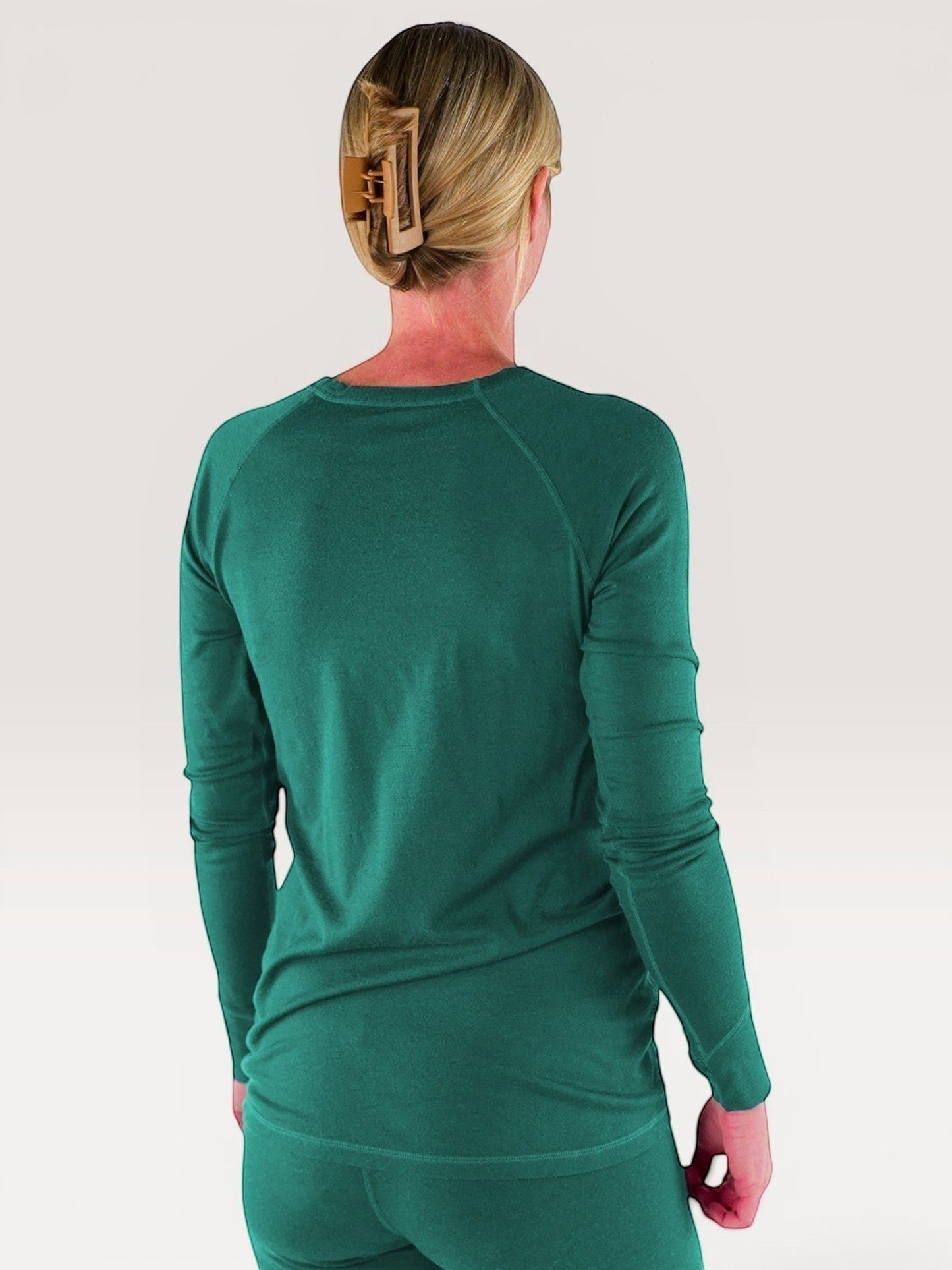 Merino Wool Nursing Long Sleeve Top