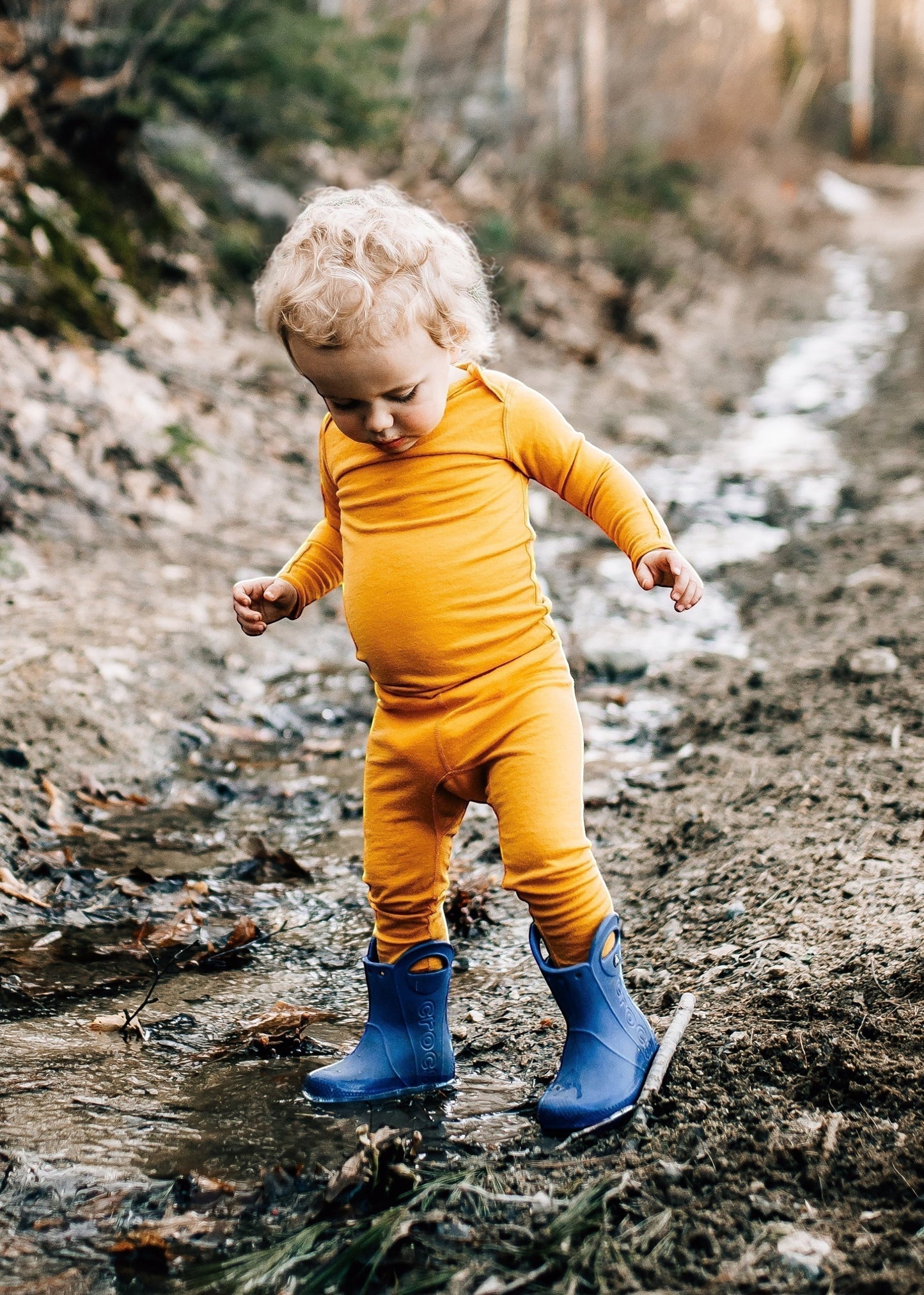 Baby Merino Wool Legging - Wide Waistband