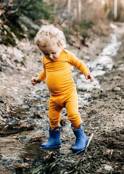 Baby Merino Wool Legging - Wide Waistband