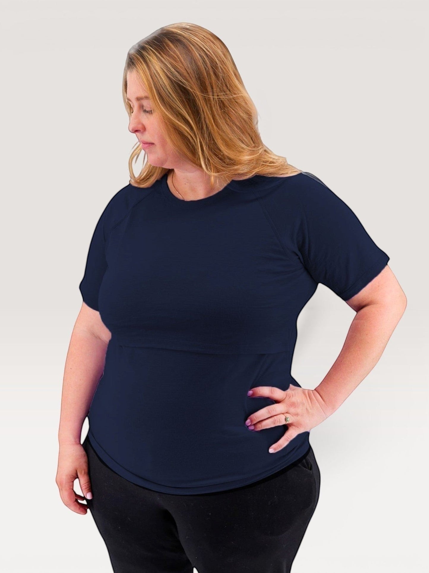 Merino Wool Nursing T-Shirt