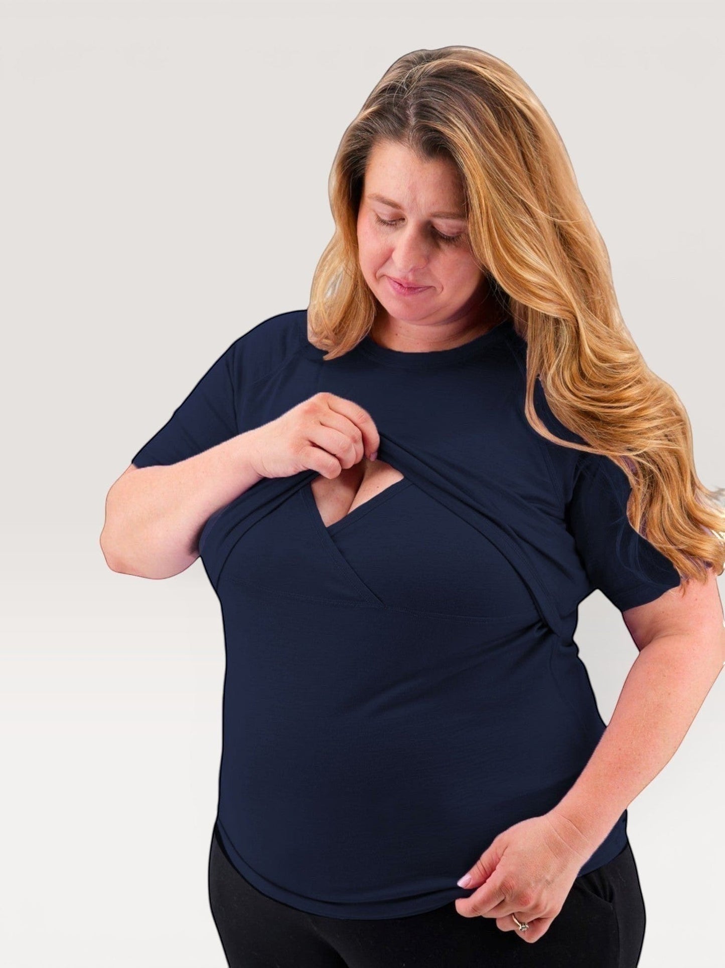Merino Wool Nursing T-Shirt