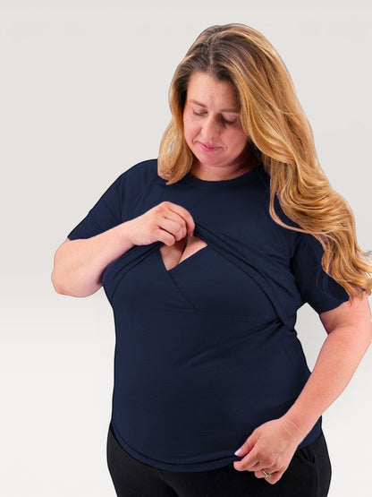 Merino Wool Nursing T-Shirt
