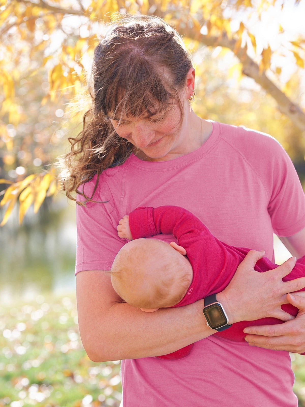 Merino Wool Nursing T-Shirt