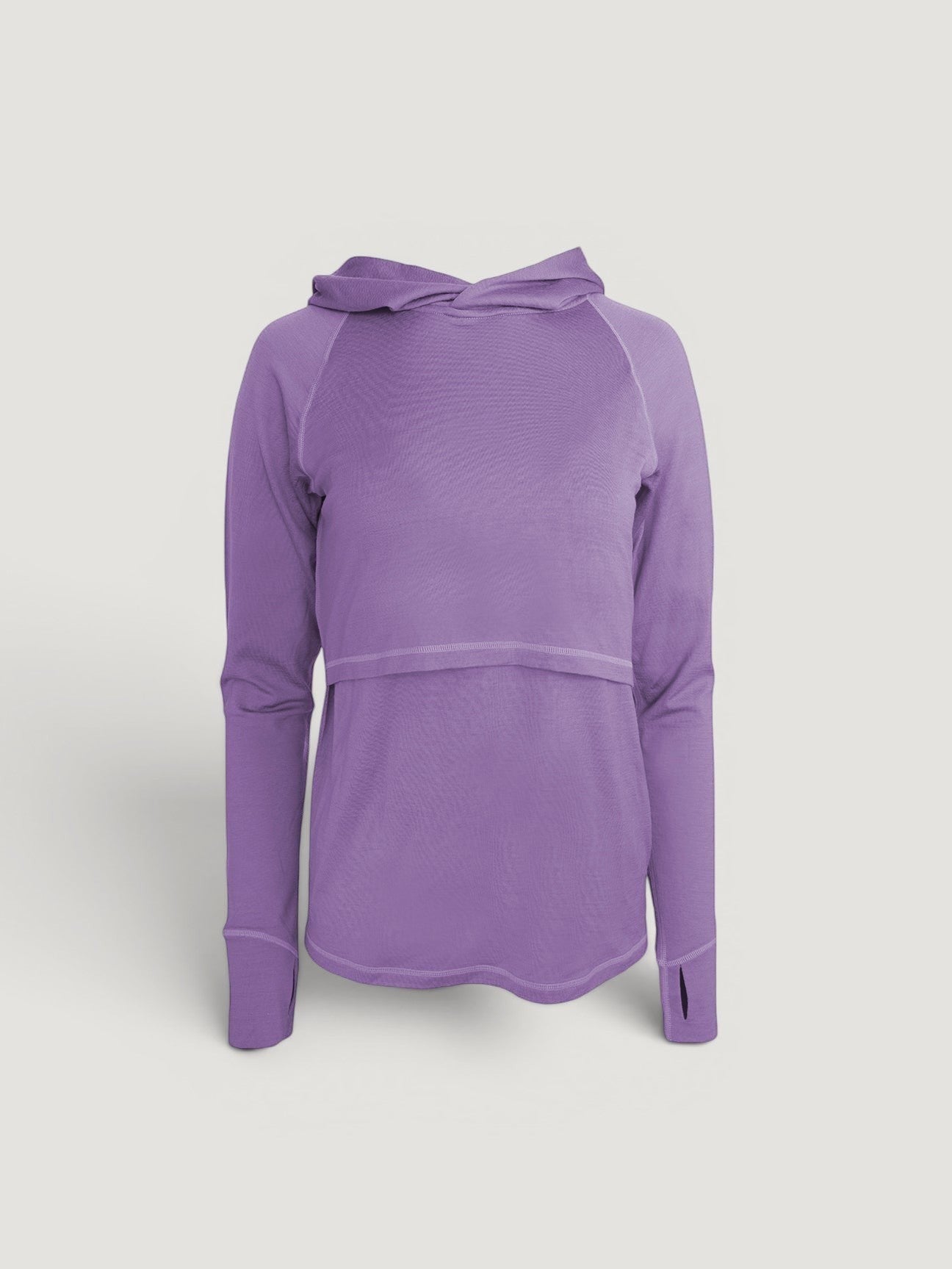 Merino Wool Nursing Sun Hoodie