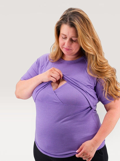 Merino Wool Nursing T-Shirt