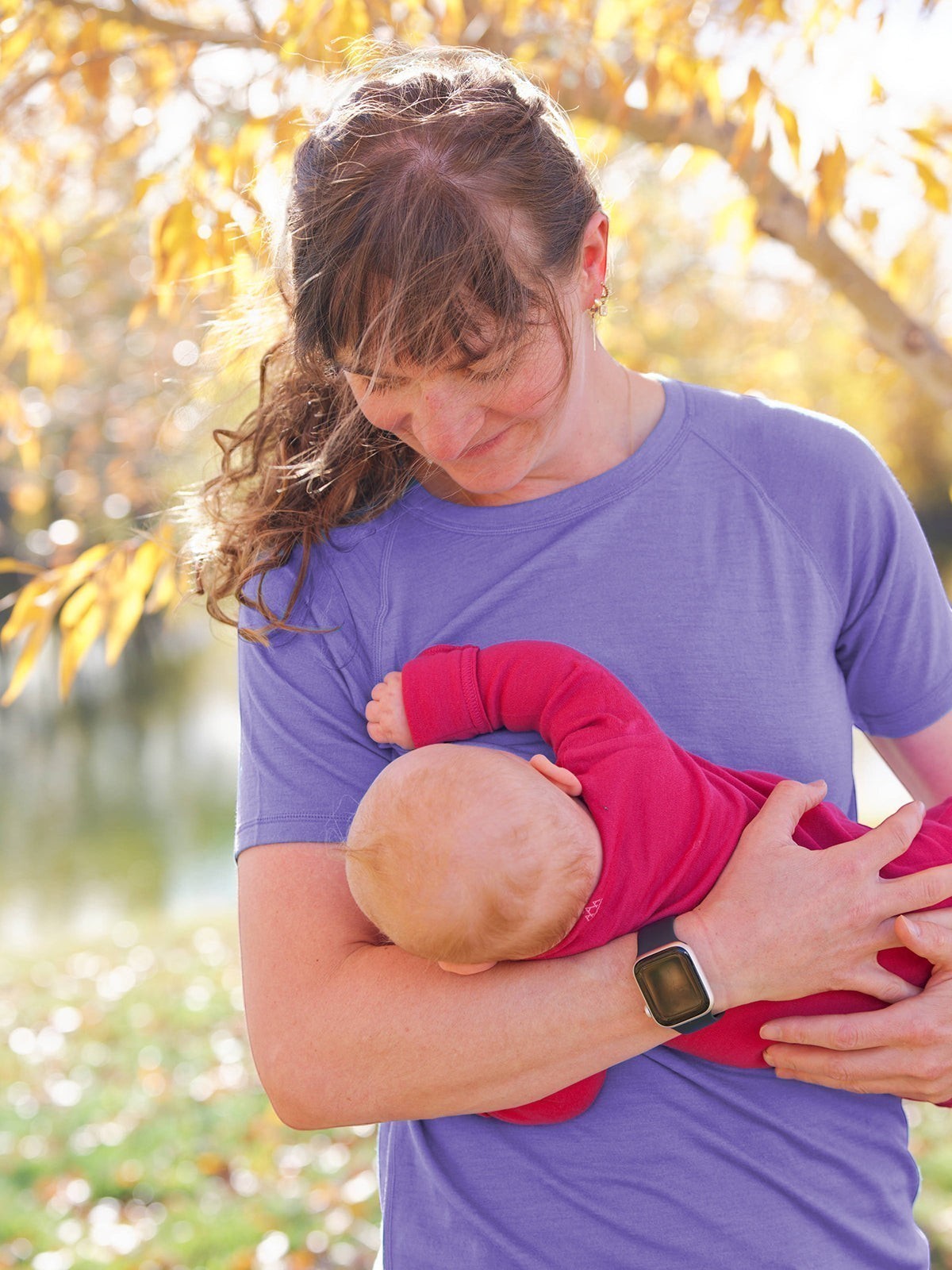 Merino Wool Nursing T-Shirt
