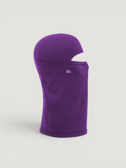 Merino Wool Balaclava with Ponytail Hole