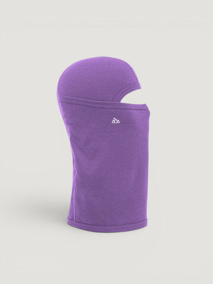 Merino Wool Balaclava with Ponytail Hole