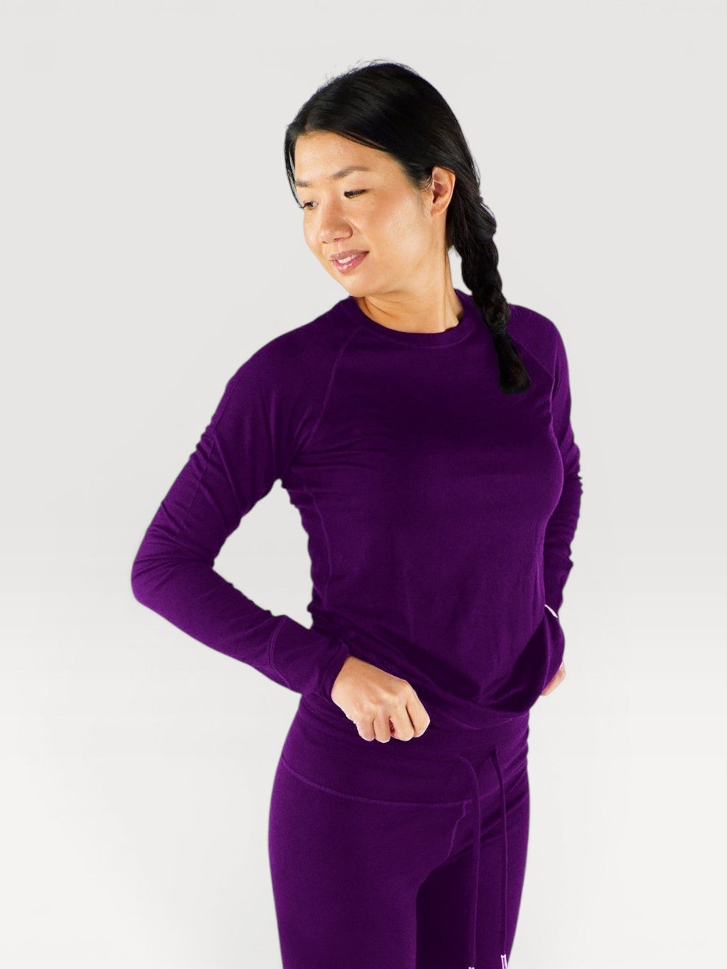 Merino Wool Long Sleeve Top