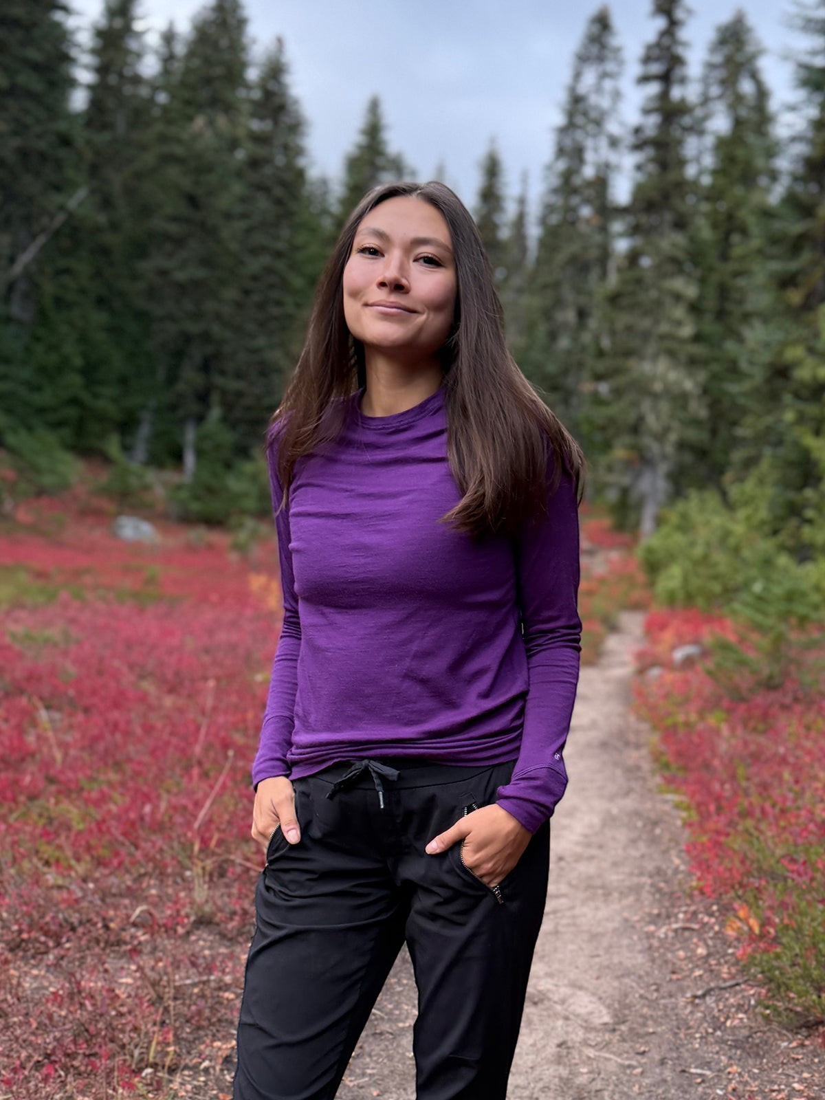 Merino Wool Long Sleeve Top