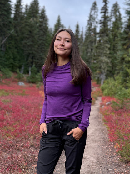 Merino Wool Long Sleeve Top