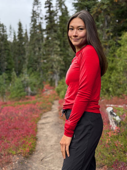 Merino Wool Long Sleeve Top