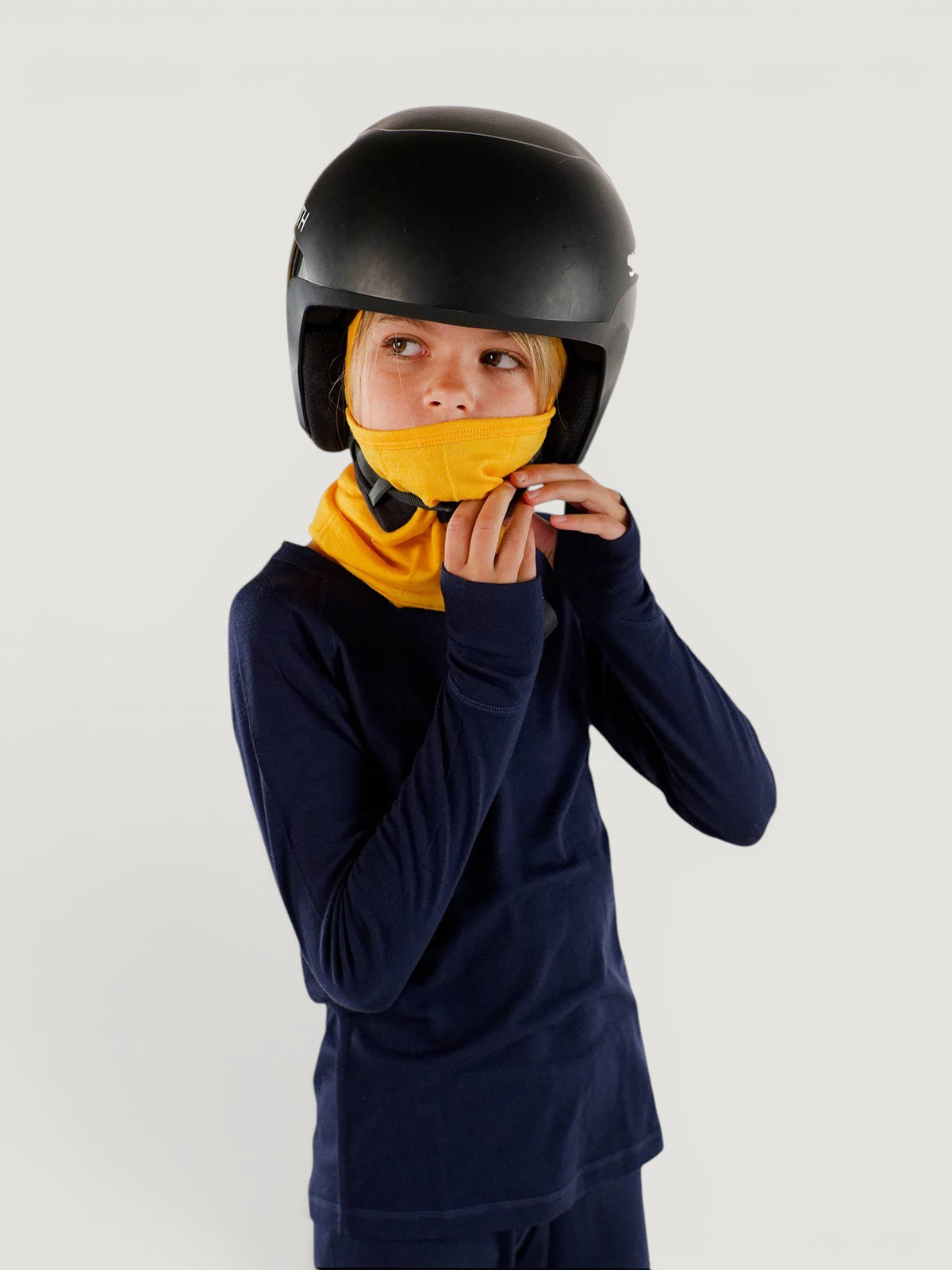 Merino Wool Balaclava with Ponytail Hole