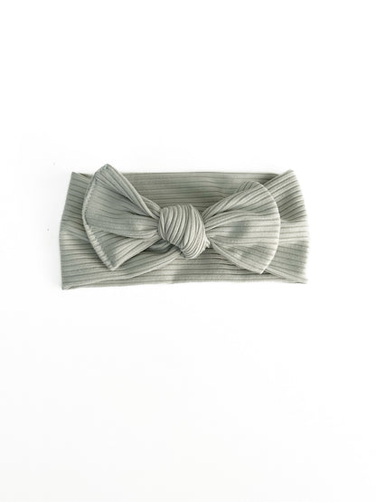 Seafoam Bow Headwrap