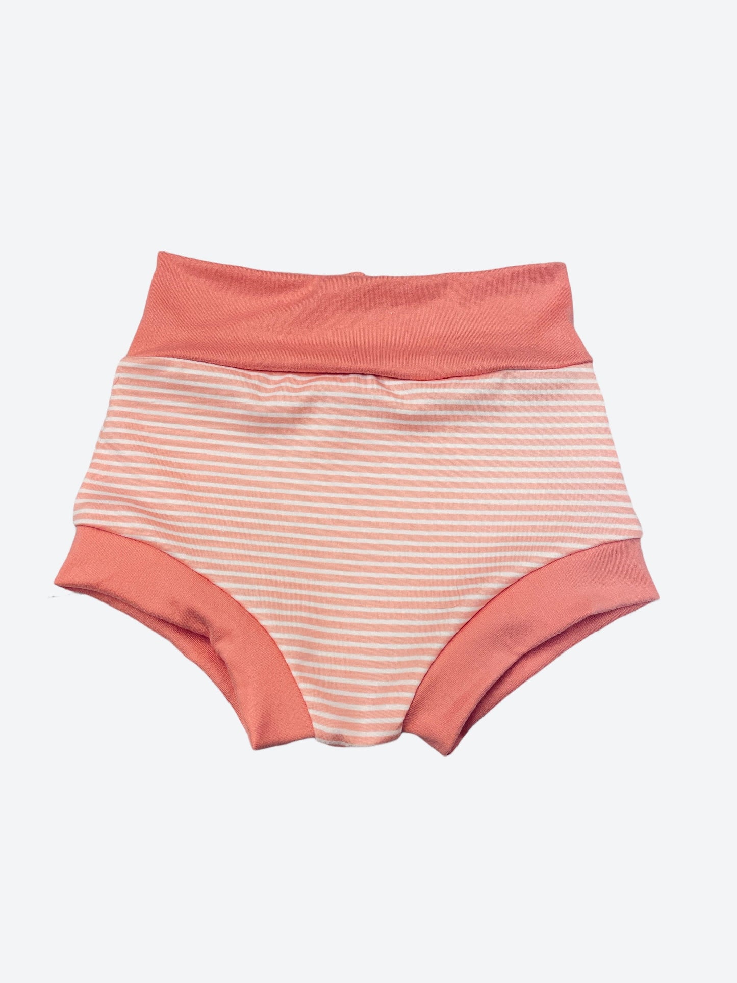 Light Peach Mini Stripe Bummies