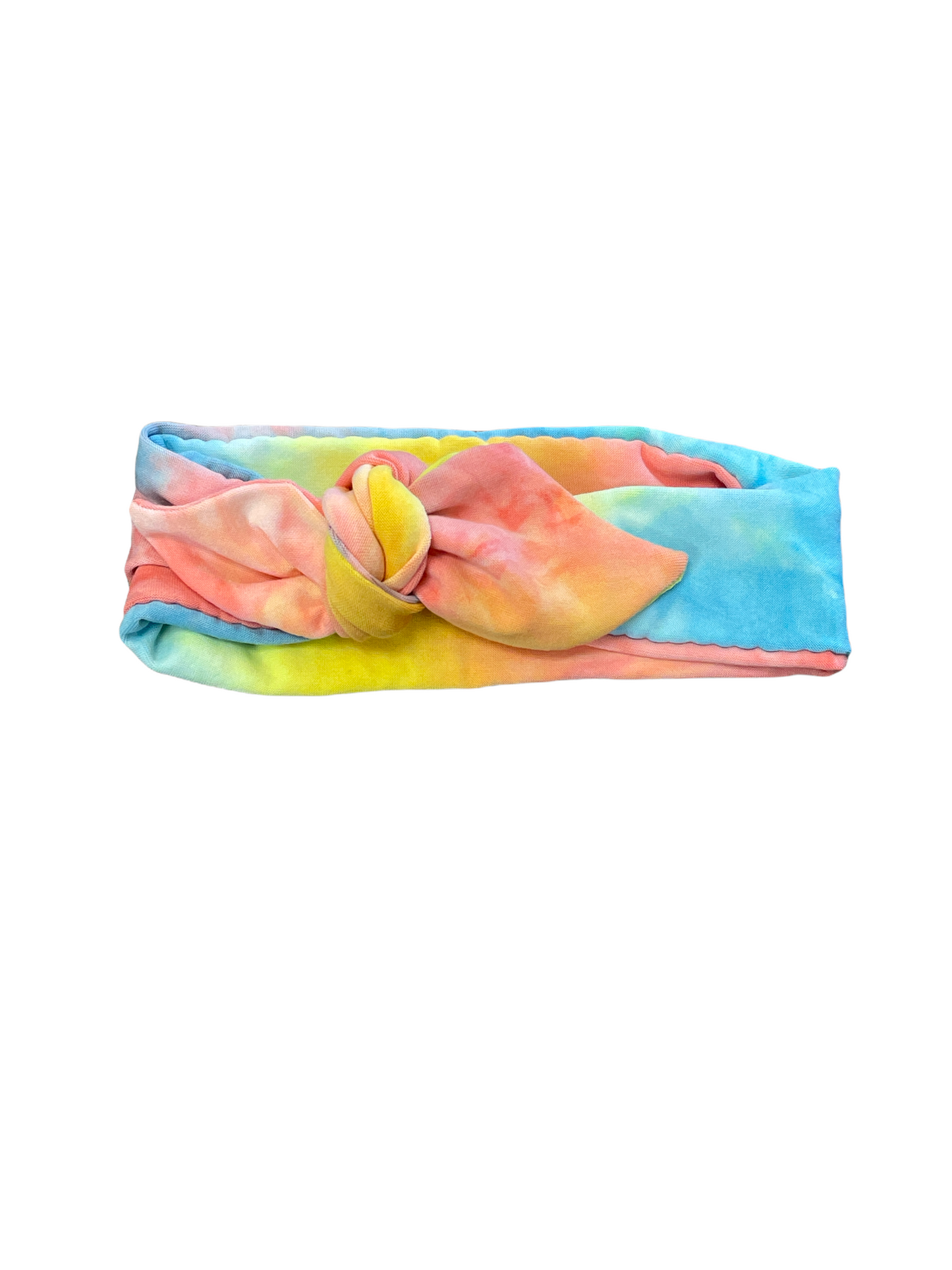 Knot bow headband - Tie Dye
