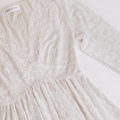 Ivory Lace Mommy & Me Dress - Women