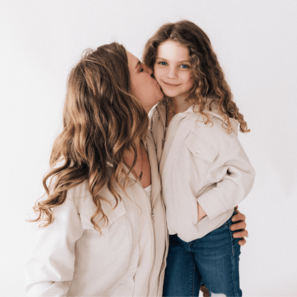 Textured Khaki Jacket - Child