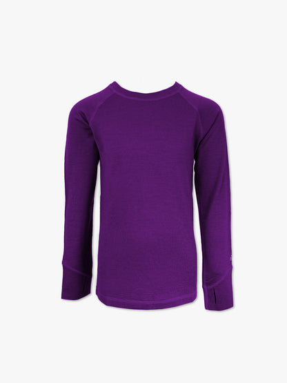 Kids Long Sleeve  – 100% Merino Wool - Baselayer