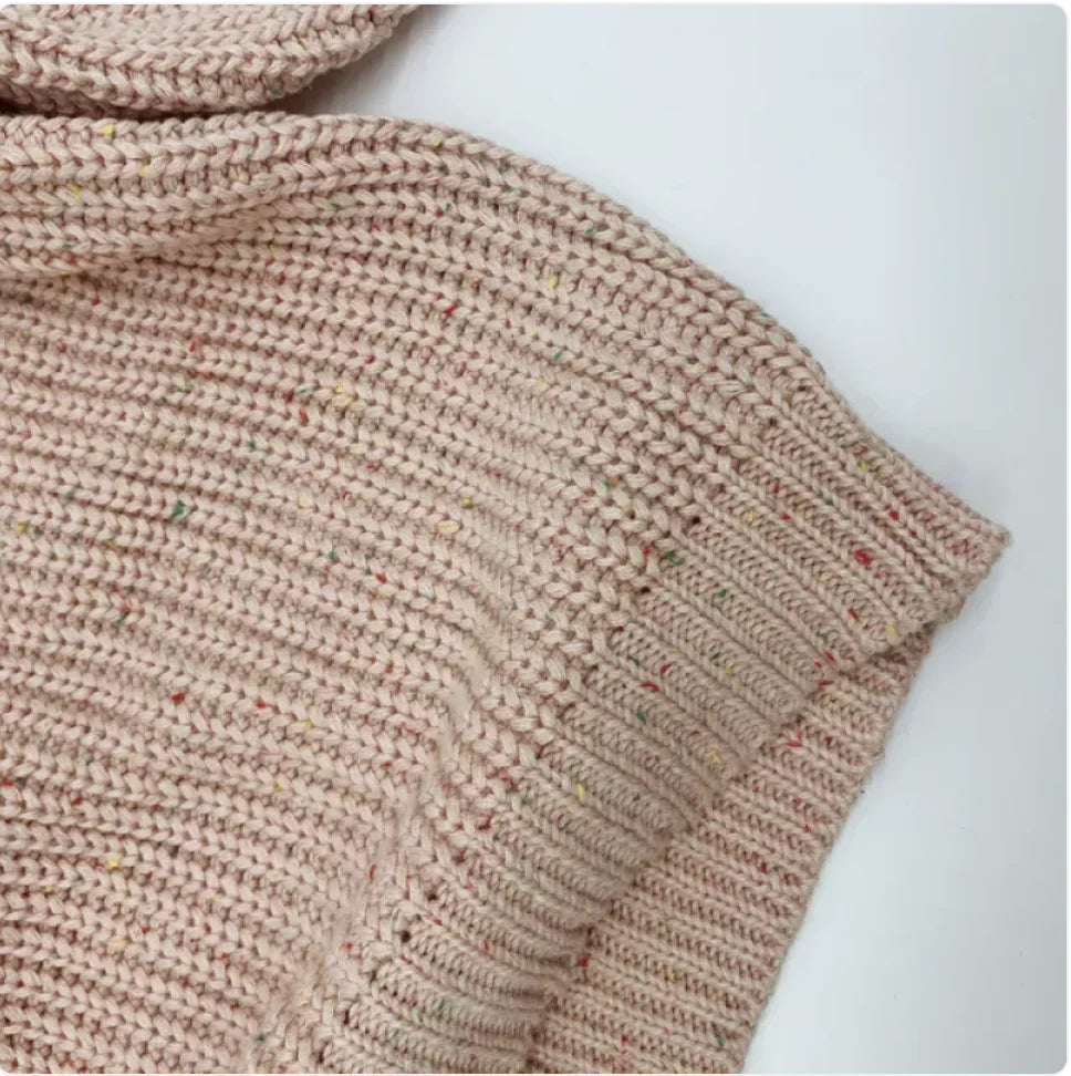 Kids' Cotton Long Sleeve Pullover Sweater - # BOAA111010004
