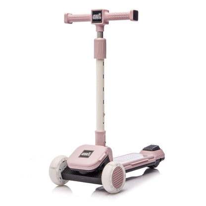 ToyRides Elite Kids Ride On 3-Wheel Scooter W/Buildable Blocks, Aged 3-9, Purple