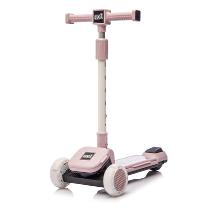 ToyRides Elite Kids Ride On 3-Wheel Scooter W/Buildable Blocks, Aged 3-9, Purple
