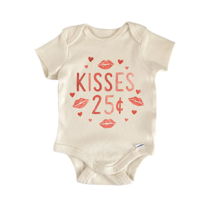 Kisses Valentine's Day Newborn Baby Onesie® Onesie®