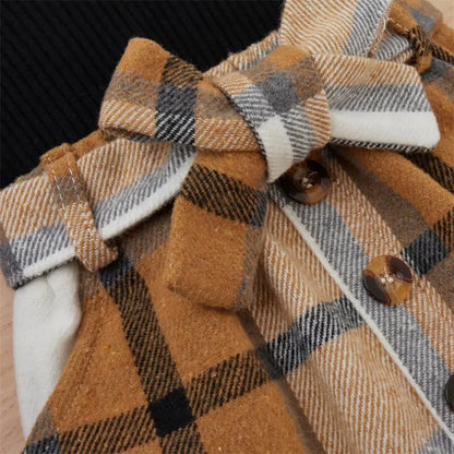 Knitted Ribbed Solid Color Baby Girl Set - # GIAA212310011